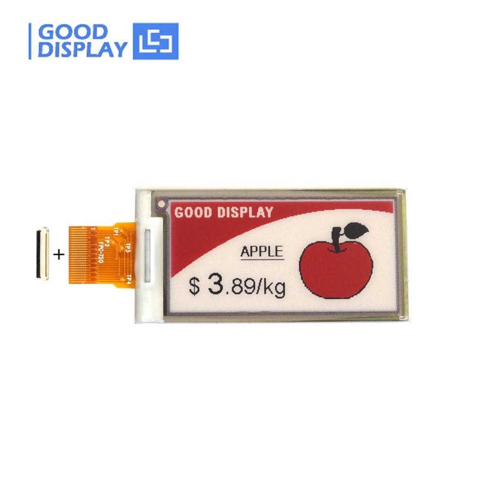 Pantalla epaper tricolor de 2,13 pulgadas con interfaz SPI