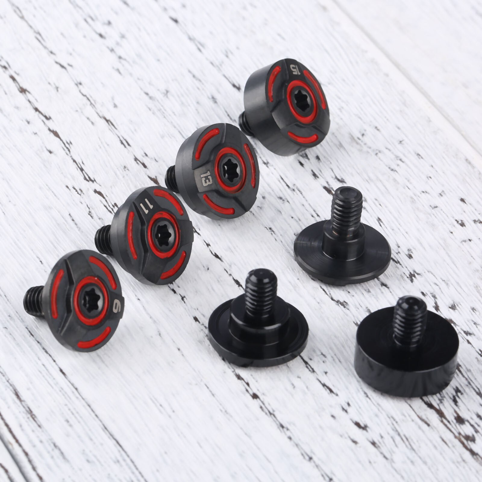 1Pc Red 3g/5g/7g/9g/11g/13g/15g Metal Golf Club Heads Weights Replacement For Callaway RAZR FIT, X-TREME Series Driver And Woods