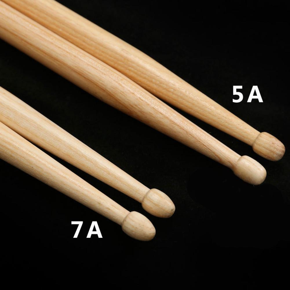 1 Pair Drum Sticks 5A Hickory Walnut Wood 5A Drumsticks 7A Musical Instruments Drum Sticks