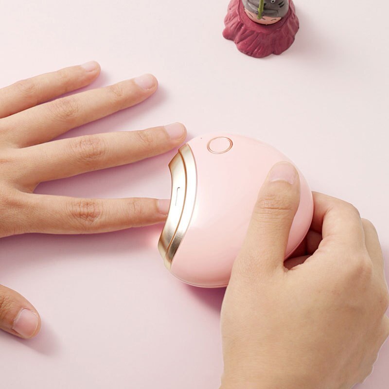 Smart negleklipper elektrisk negletrimmer usb genopladning manicure maskine mini bærbar finger negleklipper negleværktøjer