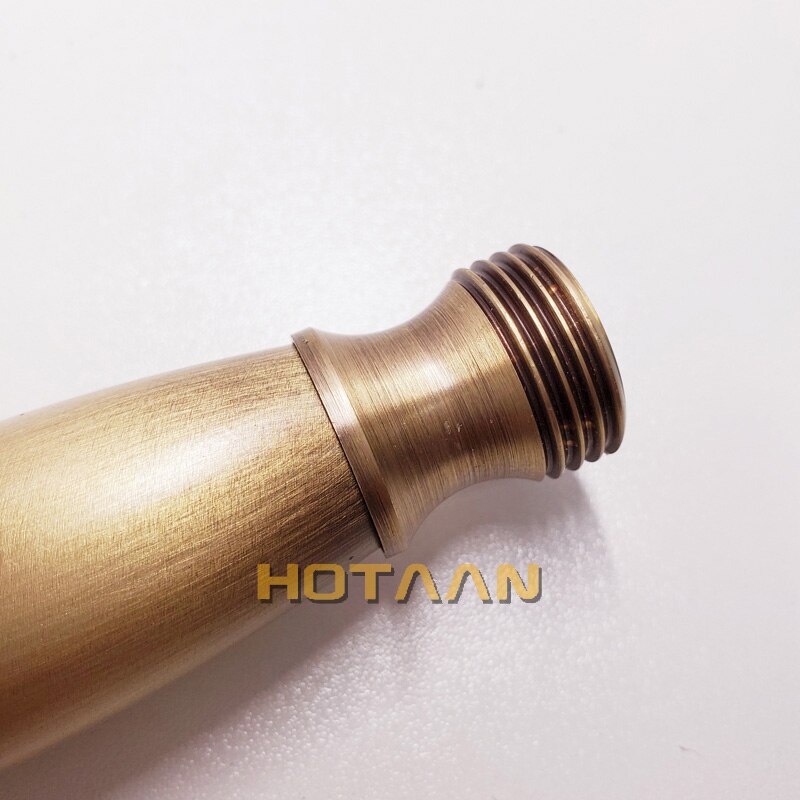 Retail &amp; solid copper antique brass handheld shower luxury batnroom Hand Shower Head YT-5175