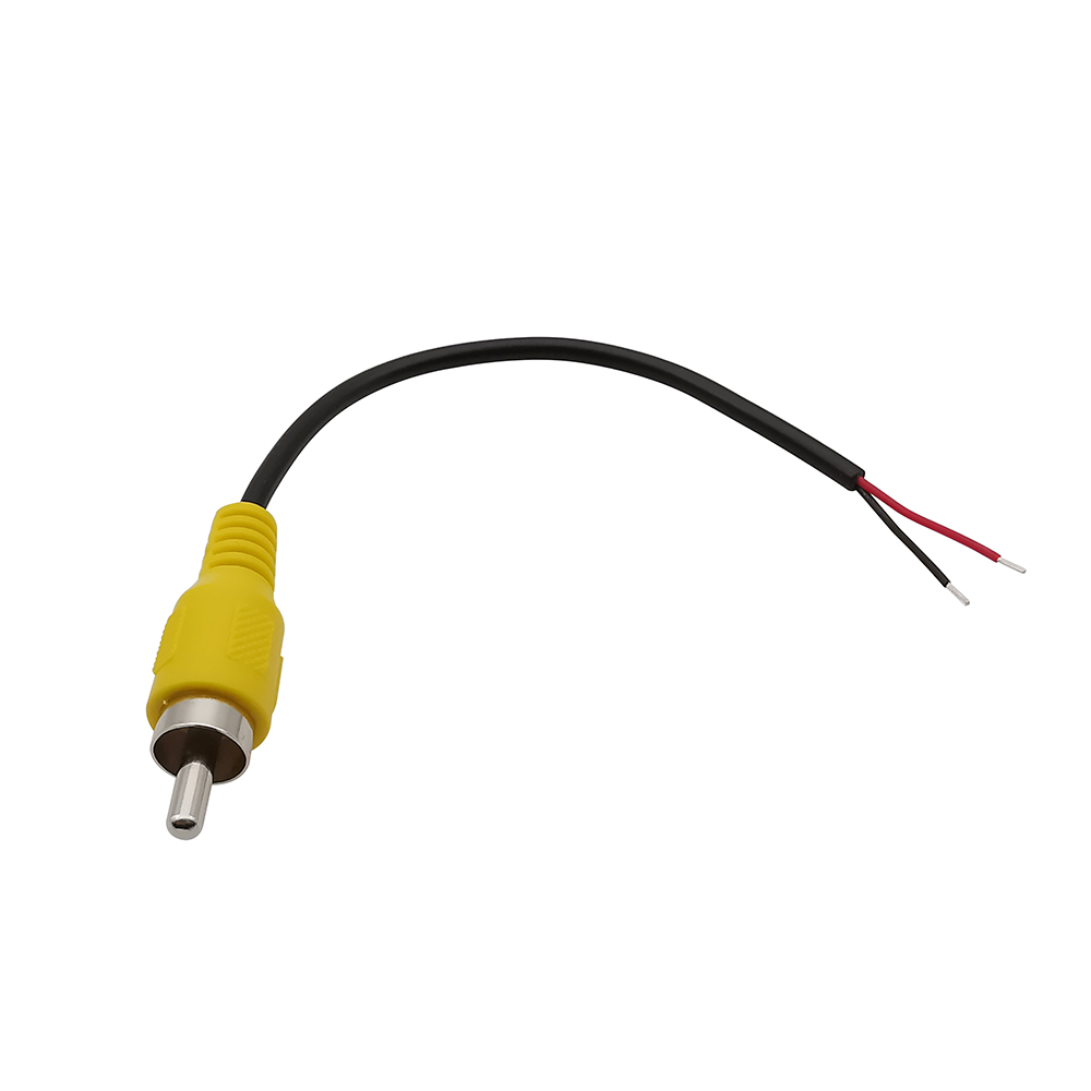 RCA Female Male Audio Extension Cable Stereo AV Video Plug Connector Adapter Cord Wire: army green / 10-19Pcs