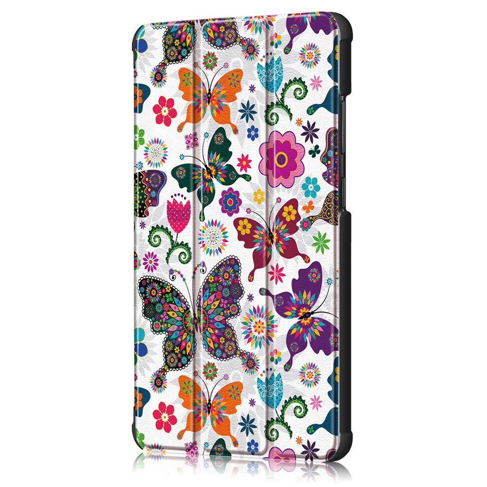 Tablet Case for Lenovo Tab M7 - PU Leather Folio Cover - Drop & Dust Resistant
