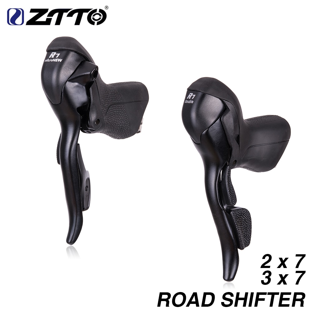 Ztto Micronew Racefiets 2*7 3*7 Shifter Set Dubbele 7Speed 7 S 14 S 21 S Remhendels Fiets Onderdelen Voor Onderdelen R472 R473
