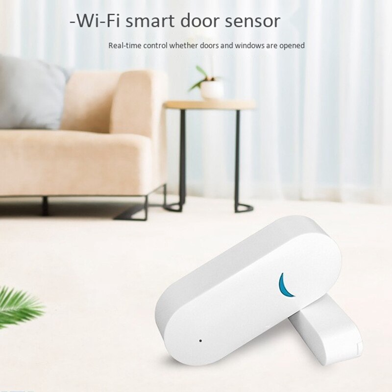 Tuya wifi dør og vindue sensor dør netic smart home remote home anti-tyveri dør og vindue isolation alarm