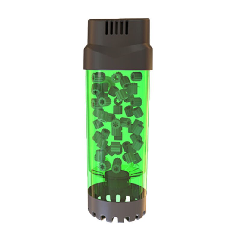 Aquarium Fluidized Moving Bed Filter Bubble Bio Media Filter Fish Tank Sponge Filter With Sucker ,Air Stone And Sponge Filter: LH-300