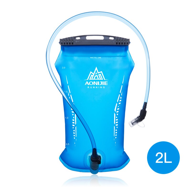 AONIJIE SD52 1.5L Serbatoio di Acqua di Idratazione Pacchetto Acqua Della Vescica Sacchetto di Immagazzinaggio BPA libero Da trekking Corsa E jogging Idratazione Maglia Zaino 2L: 2L