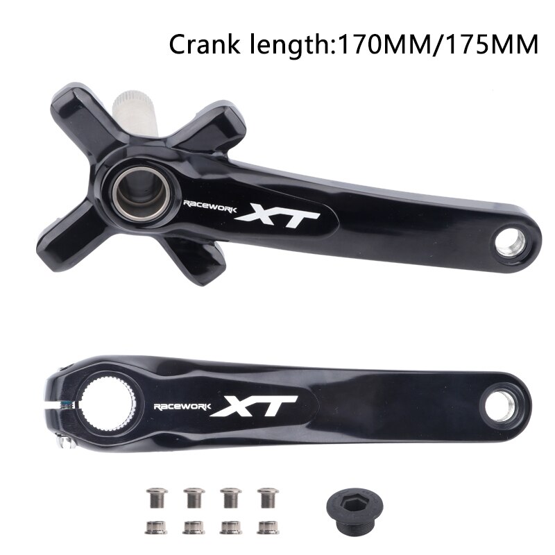 104BCD 170/175Mm Xt Crank Mtb Crankstel 32/34/36/38/40/42T Smalle Brede Kettingblad Mountainbike Tandwiel Fiets Kettingwiel: Crank / 175mm