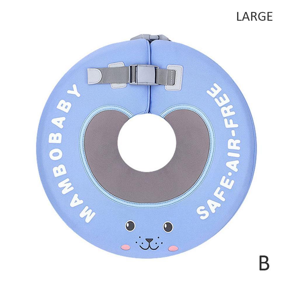 Flotador de cuello de seguridad para bebé, boya de baño circular, anillo de cuello de natación infantil, círculo protector para bebé, natación W0h1: B