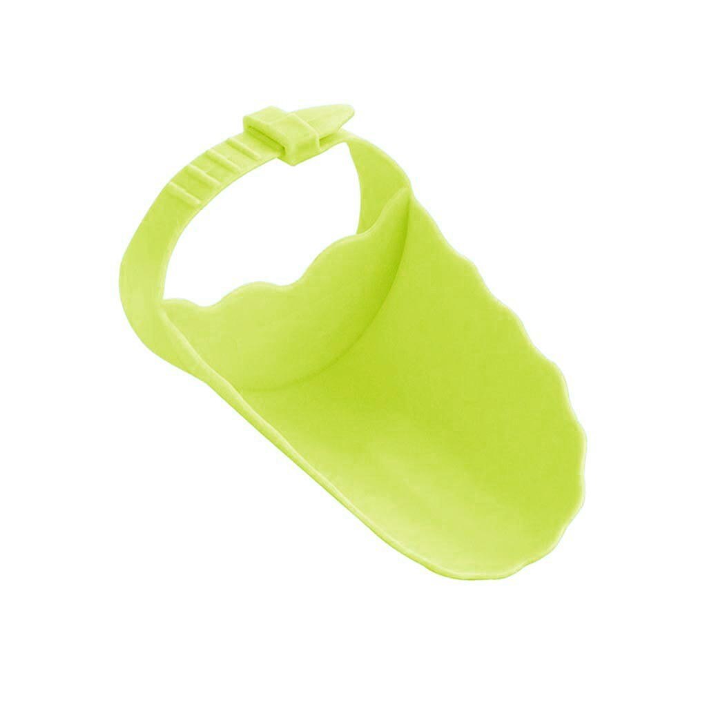 Faucet Extender Sink Handle Extension Toddler Kid Bathroom Children Hand Wash Children's Guide sink Faucet extension Access#p2: Green