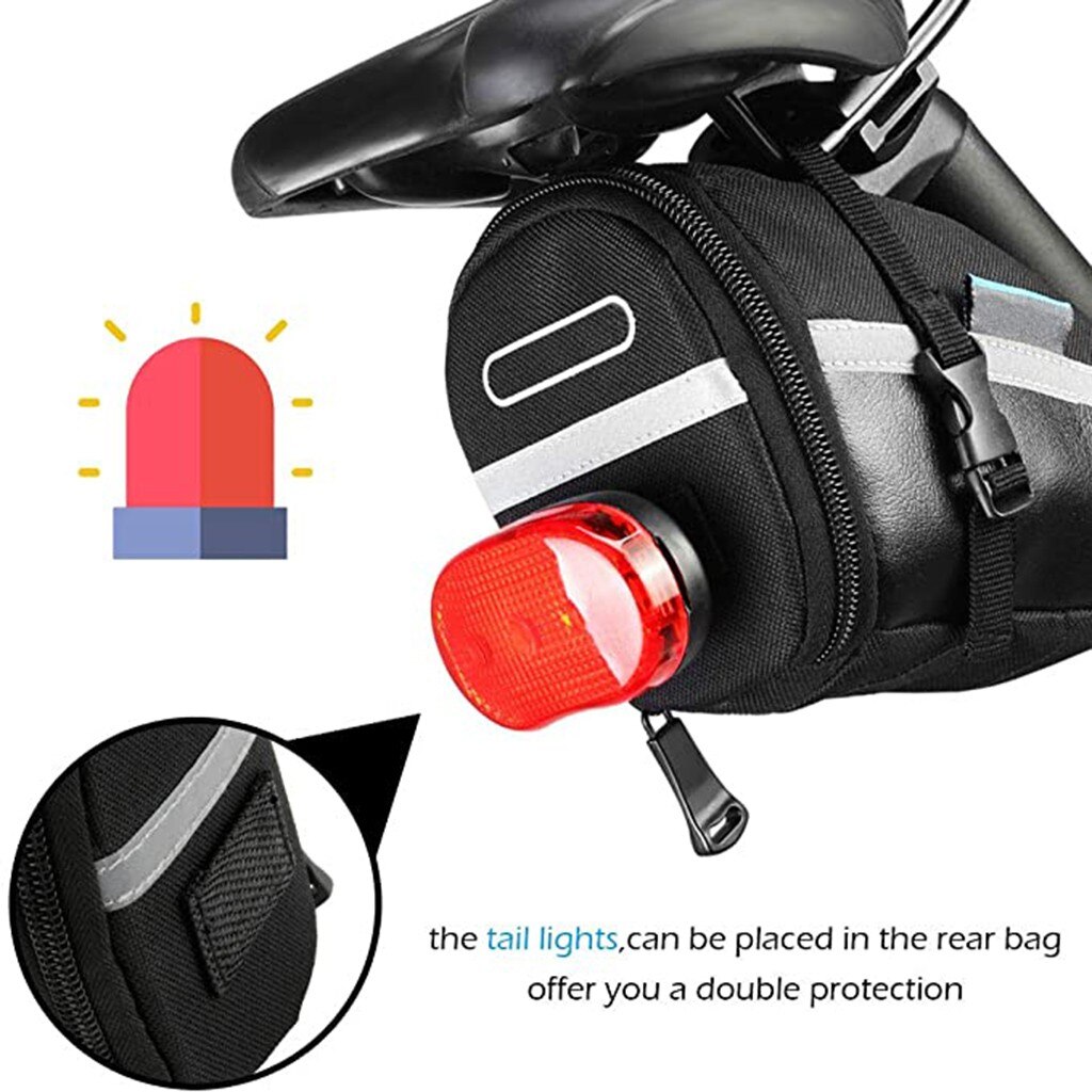 En STOCK vtt Portable étanche vélo selle sac cyclisme siège poche vélo queue sacs arrière sacoche vélo équipement vélo sac