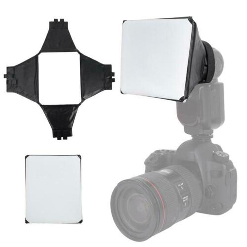 Photo Soft Box Diffuser Mini Soft Box Kit Camera Photo Box Foldable For Canon Soft Nikon W9S2