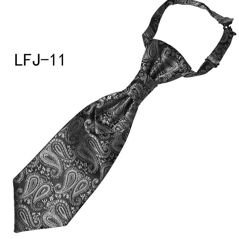 35*12Cm Vest Hals Stropdas Cravat Man Jurk Pak Smoking Dubbele Hong Kong Knoop Stropdas Stropdas Askluit Gentleman Stropdassen Feest Voorgebonden: YELLOW
