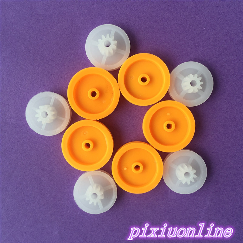 K016Y Lot van DIY Plastic Riem Wiel Sets Drive Poe... – Grandado