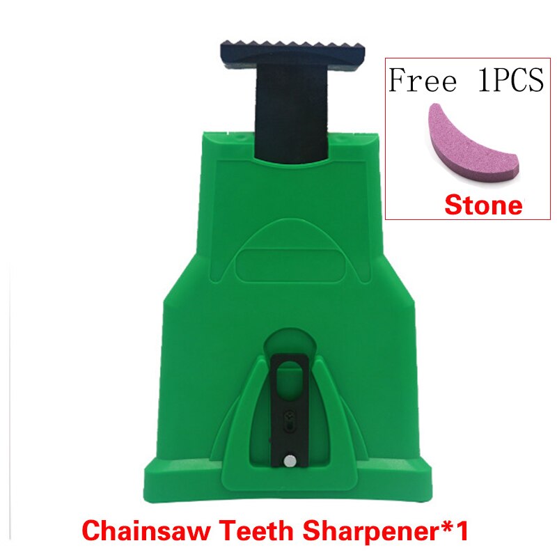 Chainsaw Teeth Sharpener Portable Sharpen Chain Saw Bar-Mount Fast Grinding Sharpening Chainsaw Woodworking Tools set: A3