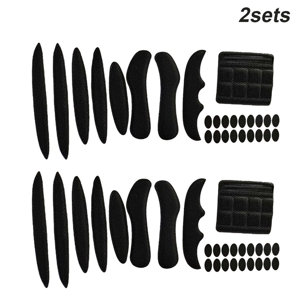Sponge Helmet Pads Set Cushion Cycling Easy Install Protective Universal Bike Soft Magic Sticker Practical Inner Lining