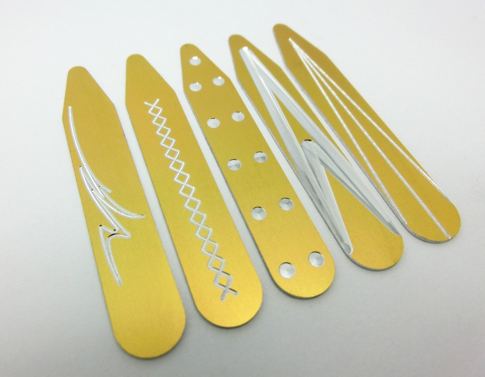 SHANH ZUN Verschillende Kleur Aluminium Kraag Baleinen in Flessen