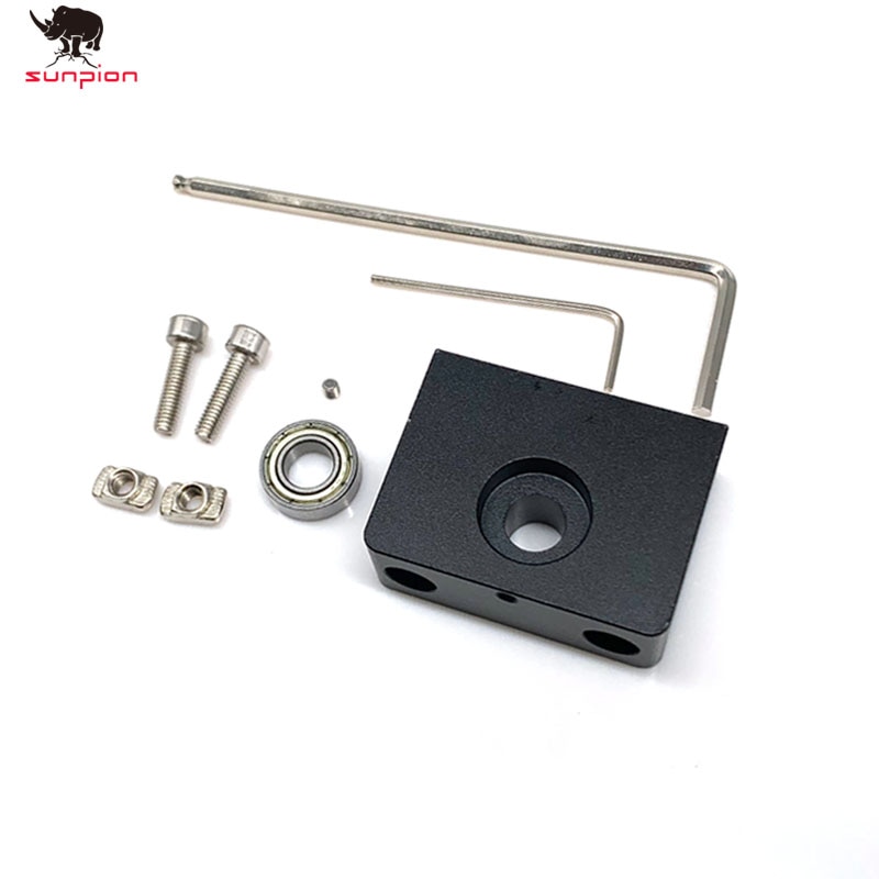 3D Printer Accessoires Aluminium Z-As Leadscrew Top Mount Voor Creality CR-10 Ender 3 Ender 3 Pro Metalen Z-Rod Bearing Holder