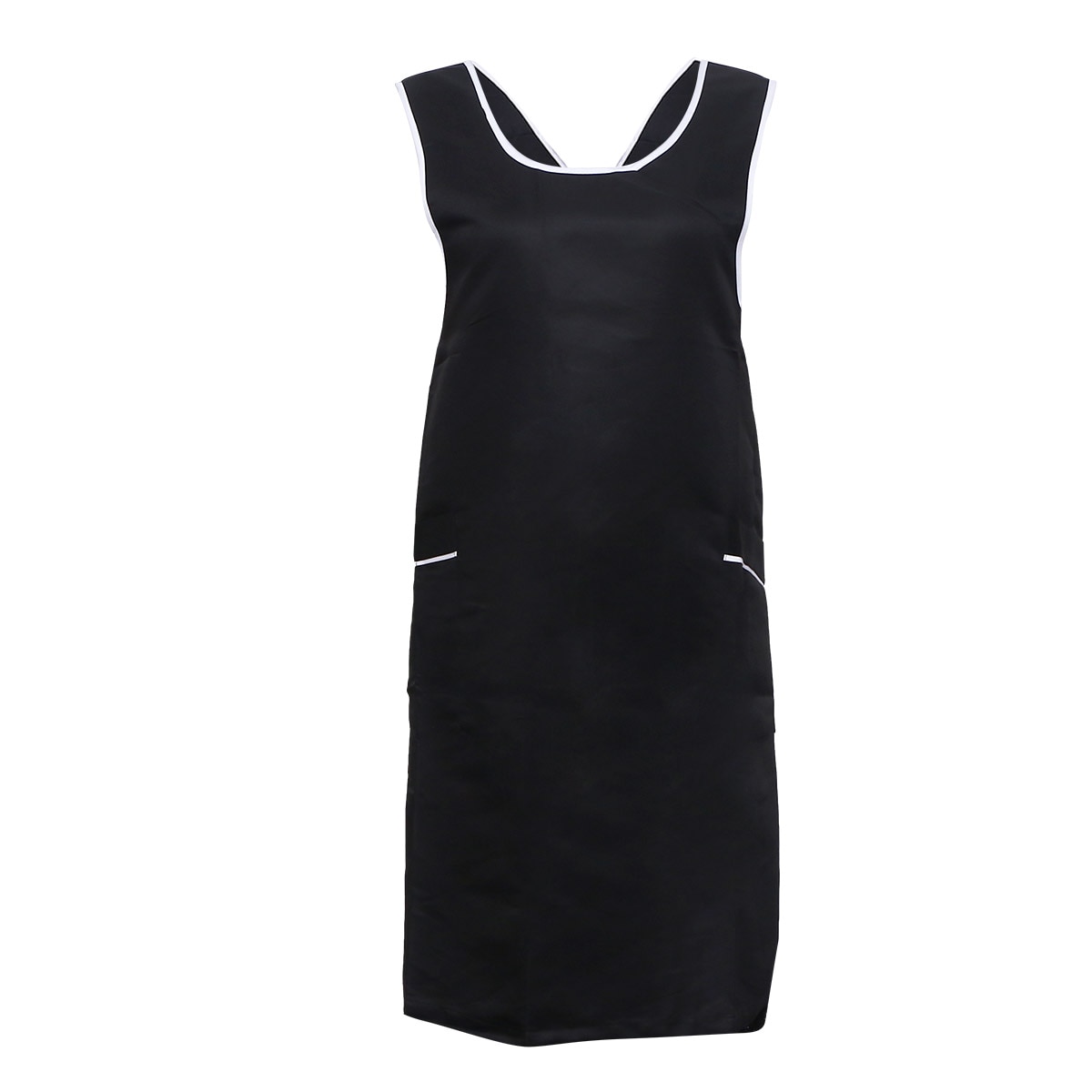 Delantal negro para mujer, delantal de peluquería, peluquería , uniforme de peluquero, mandiles de peluquero