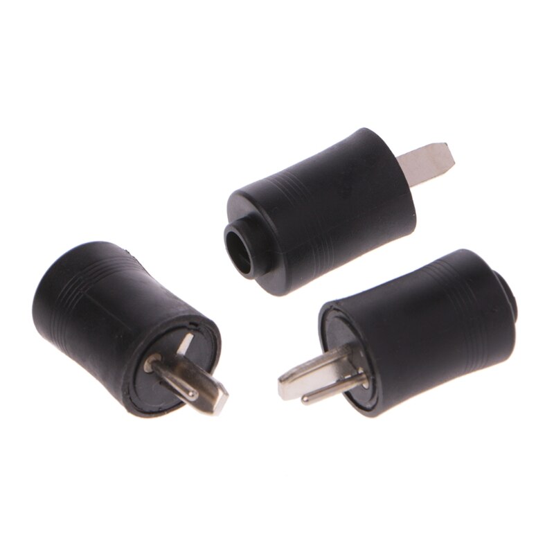 10 Pcs 2 Pin DIN Male Speaker Plug 2-Pin Plug Hifi Loudspeaker Solder Connectors L15