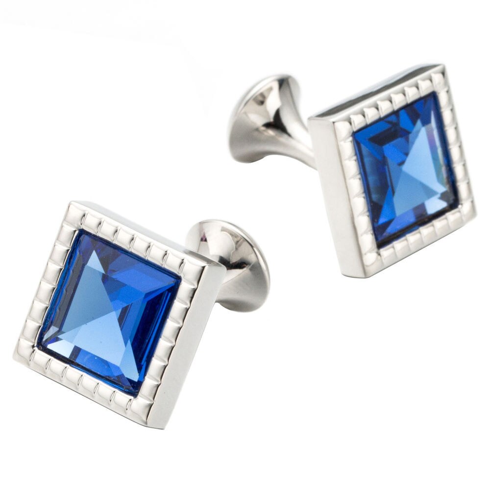 Gemelos De Mariposa Azul Para Hombre | Clásicos Para Camisa De Boda Y Negocio | Aleación Duradera | Regalo Elegante