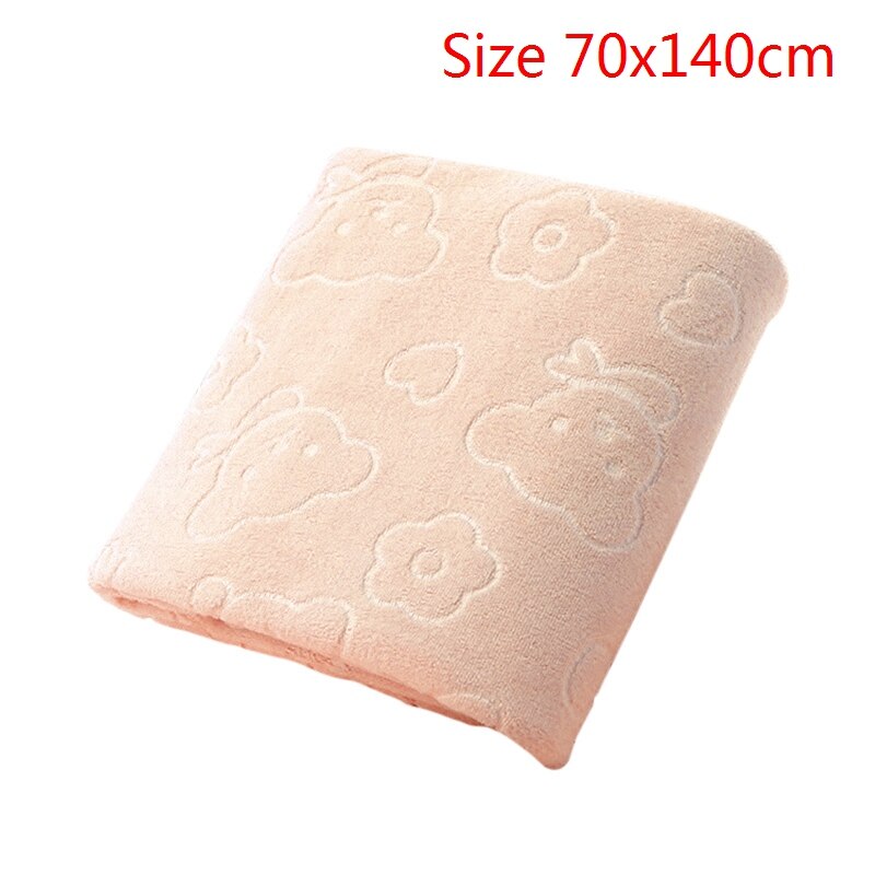 4 Colors High Absorbent Face Towel Thick Cotton Solid Bath Towel Beach Towel For Adults Quick Dry Soft: C-orange