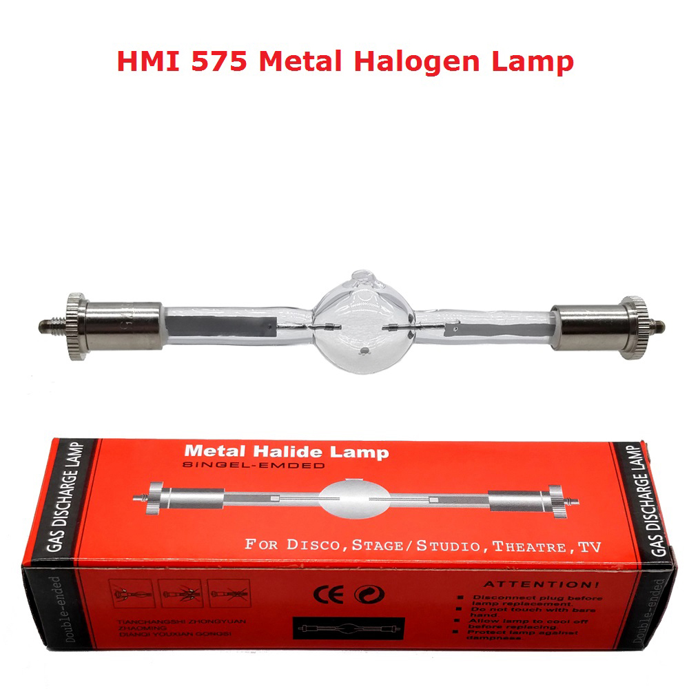 Hmi 575/2 stage scan lampe pære 575w bevægelige forlygter lamper hmi 575w scanner lys metal halogen lampe