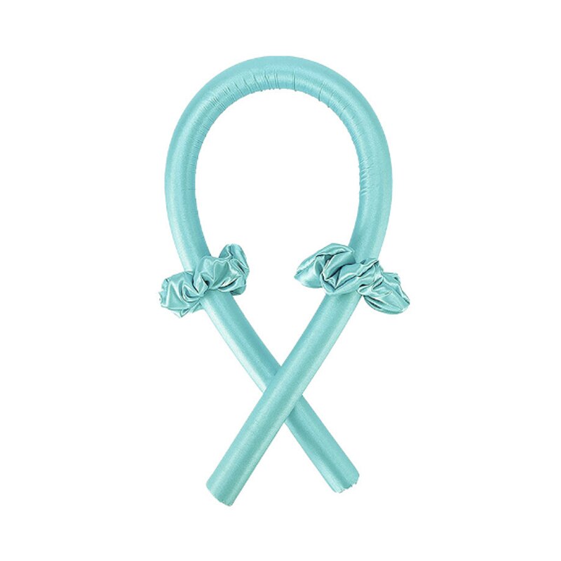 Papilotki kobiece narzędzia robić włosów jedwabne opaski robić curlingu papilotki bez ciepła formy faliste mokre i faliste wiązki kędzior bar narzędzia robić włosów: mennica zielony