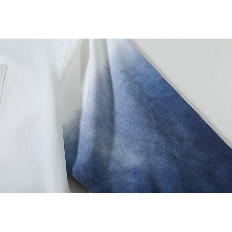 Vrouw Big Size Casual Streetwear Style Lange Mouw Herfst Witte Blouse Vrouwelijke Stijlvolle Shirt Chemise Femme Blusas 6628