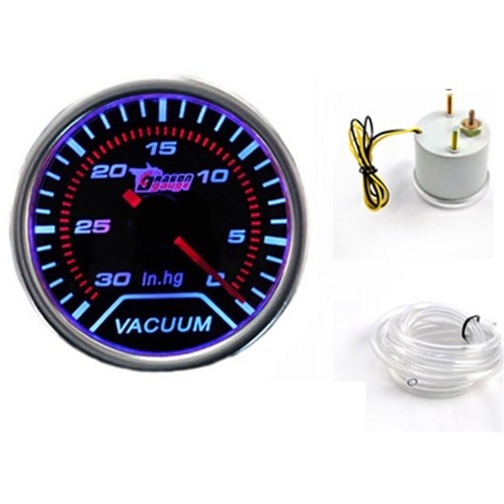 Cars Red Pointer Truck Modified Instrument Universal SUV Motormeter Gauge Vacuum Gauge Motors