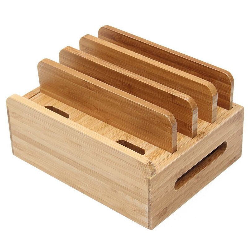 Houten Multi-functionele Telefoon Organizer 24 Vakken