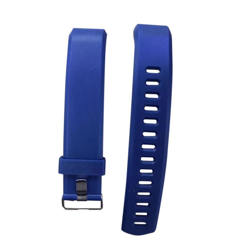 Outdoor Fitness Apparatuur Polshorloge Unisex Hartslagmeter Bloeddruk Fitness Tracker Smartwatch voor Sport: Blue  Strap