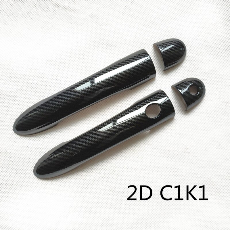 Door Handle Cover Trim Handles Covers for Renault Megane 2 Ii Mk2 Car Accessories Plastic Carbon Fiber: 2DC1K1