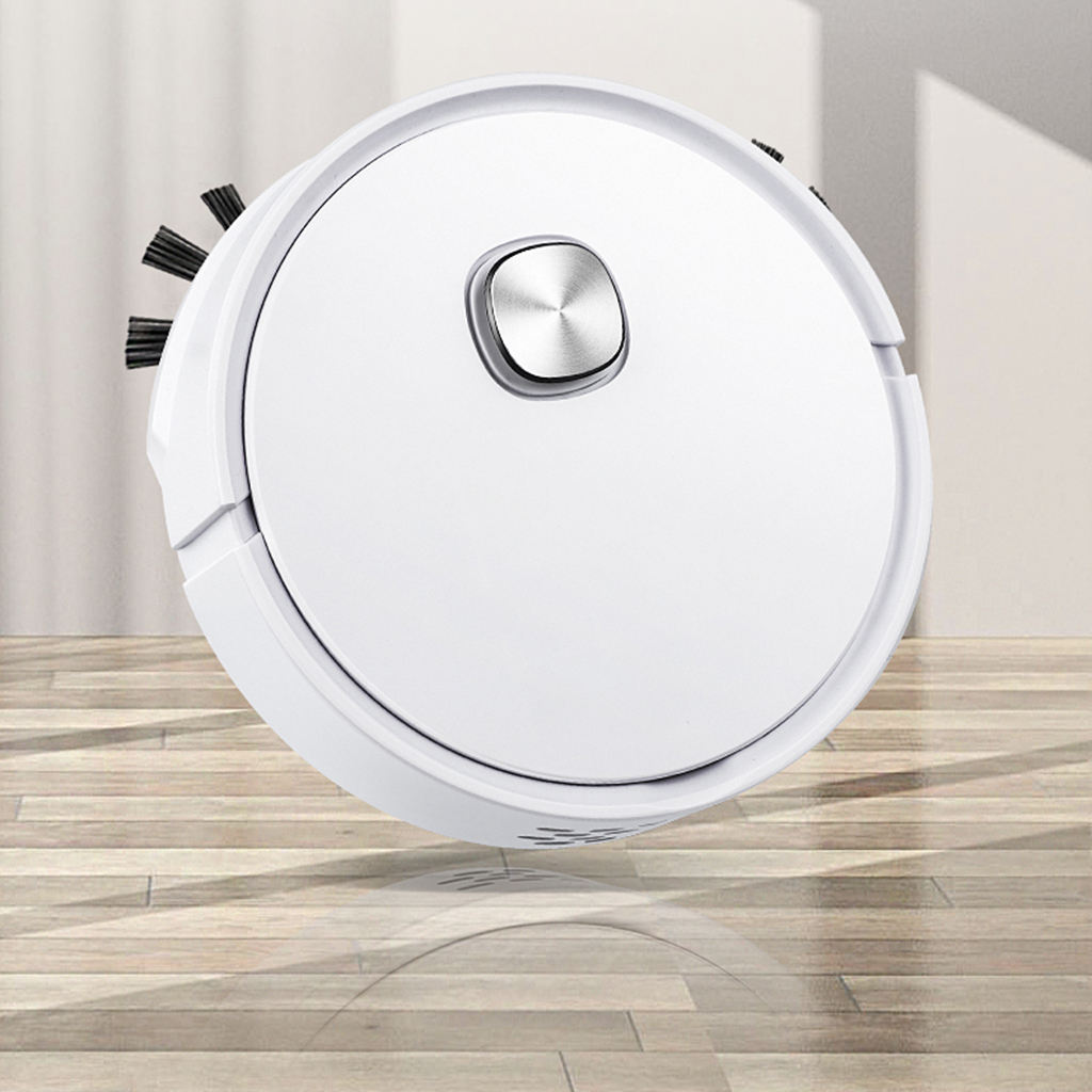 Automatic Vacuum Cleaner Sweeping Robot One Touch to Start Intelligent Quiet Carpet Cleaner Removable Dust Box 1200mah