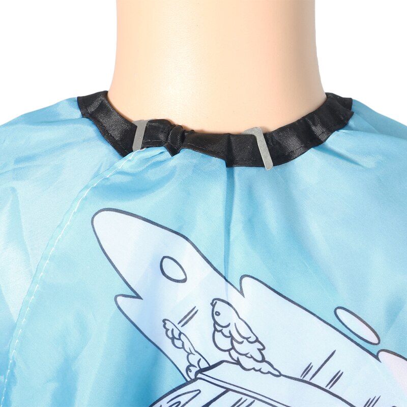 Kinderen cartoon kapmantel salonjurk hoes kapper kapsel doek kapper