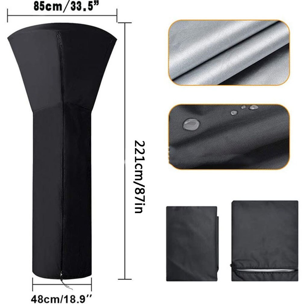 Waterdichte Heavy Duty Gas Piramide Terrasverwarming Cover Tuinmeubelen Protector Waterdicht Cover Tuinmeubelen Outdoor