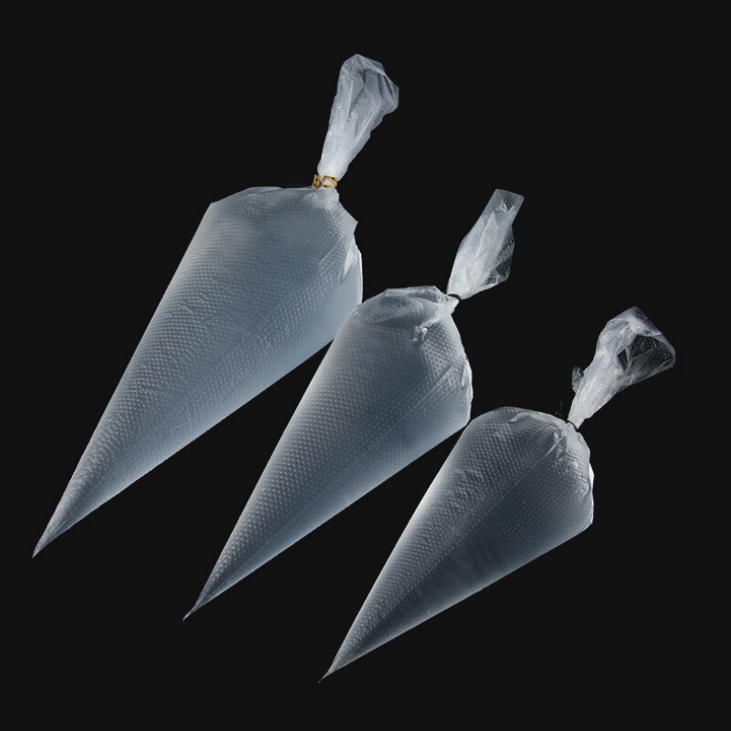 20/100Pcs Gebak Zakken Taart Decoratie Keuken Icing Voedsel Voorbereiding Zakken Cup Cake Piping Gereedschap Voor bakken Dikker