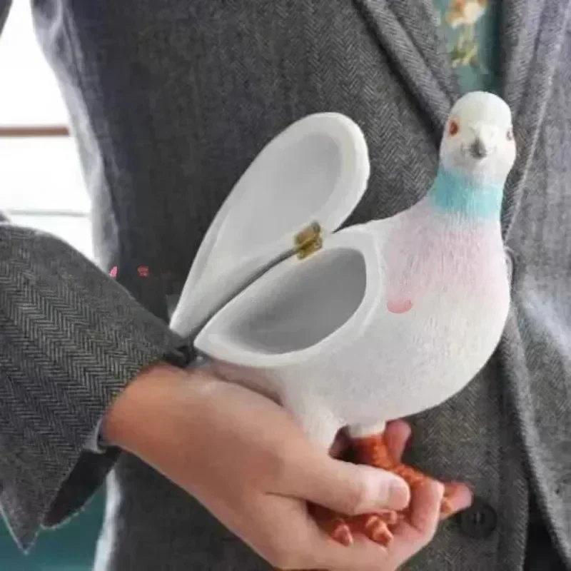 Pigeon Handheld Bag , Fun, Casual, Versatile Home Decoration: Default Title