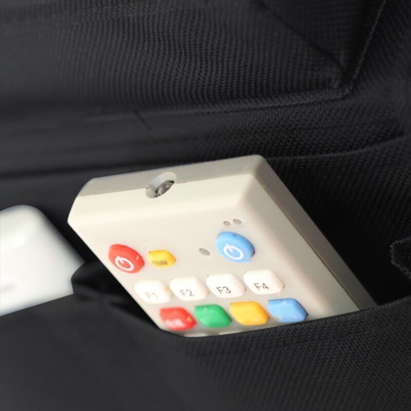 Sofá braço organizador com 4 bolsos e suporte de copo bandeja sofá poltrona pendurado saco de armazenamento para tv controle remoto celular