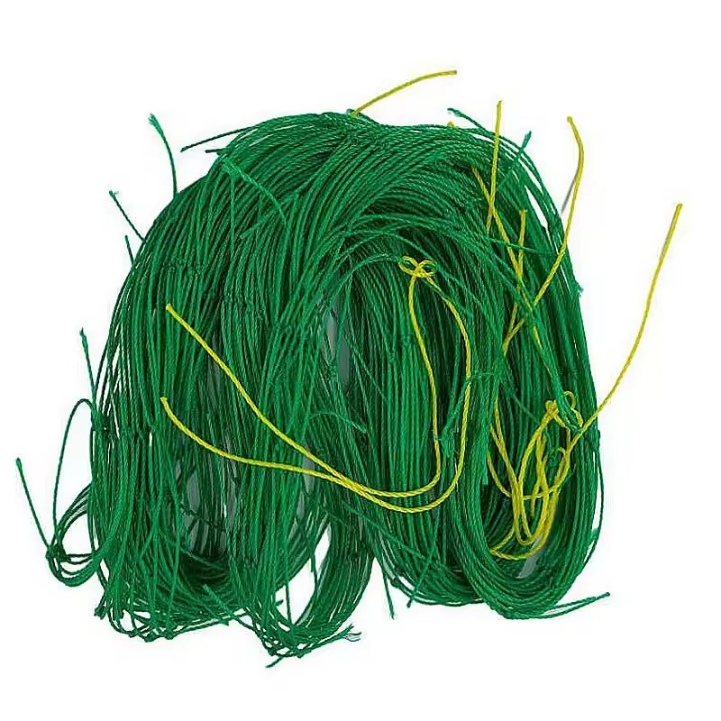 Nylon Garden Netting Plants Support Net Morning Glory for Vegetable Flower Holder Cucumber Trellis 18 Strand Multiple Size