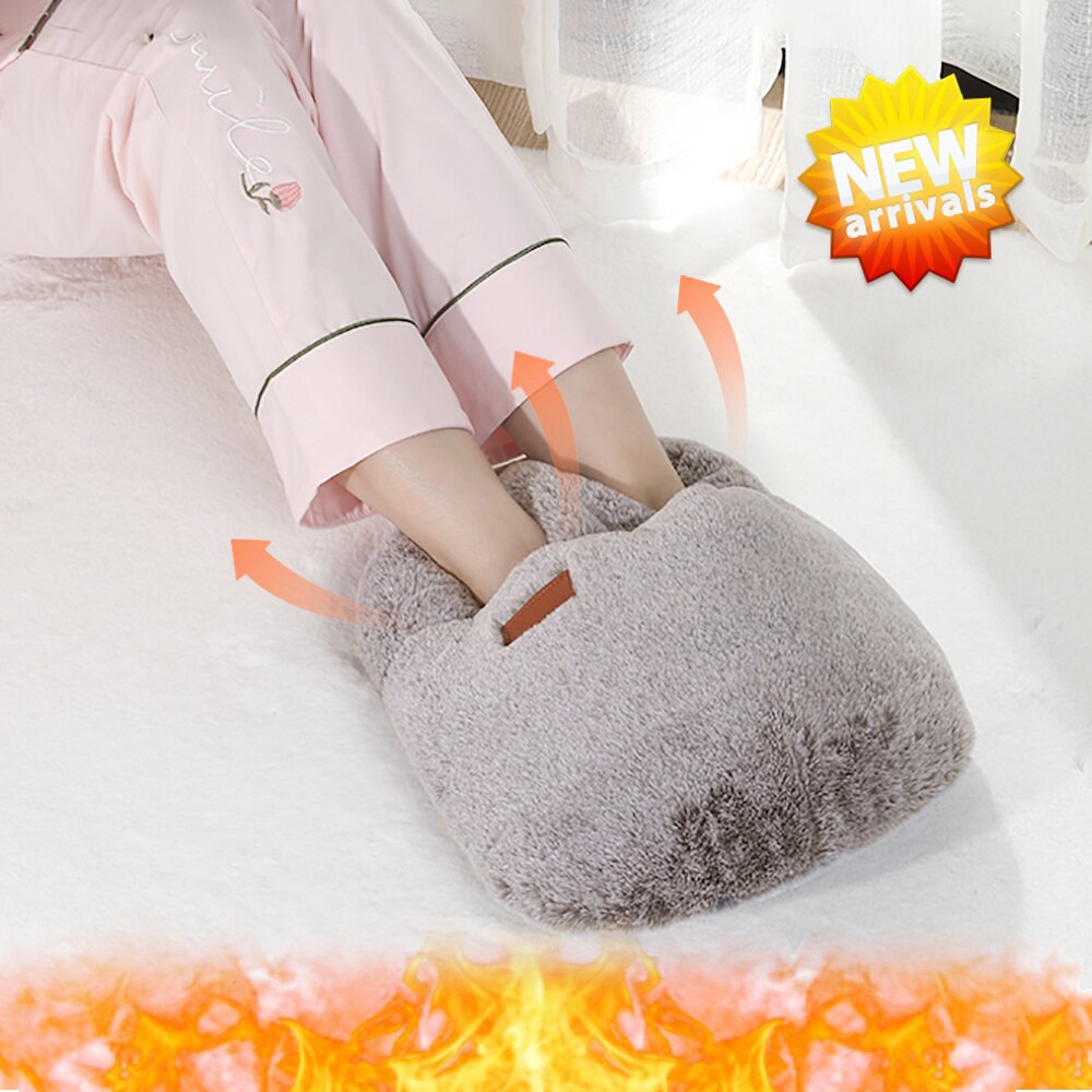 Chauffe-pieds électrique 12V, coussin chauffant pour l&#39;hiver, bottes chauffantes, Type de prise thermique, coussin chauffant pour femmes