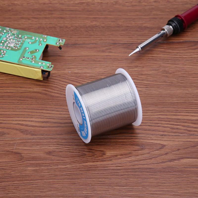 100M Lot Draht 500g 0,8mm Diam Sauber Kolophonium Kern Schweißen Zinn Blei Lot Eisen Draht Kolophonium Kern 3% Fluss Spule Lözehn Werkzeuge