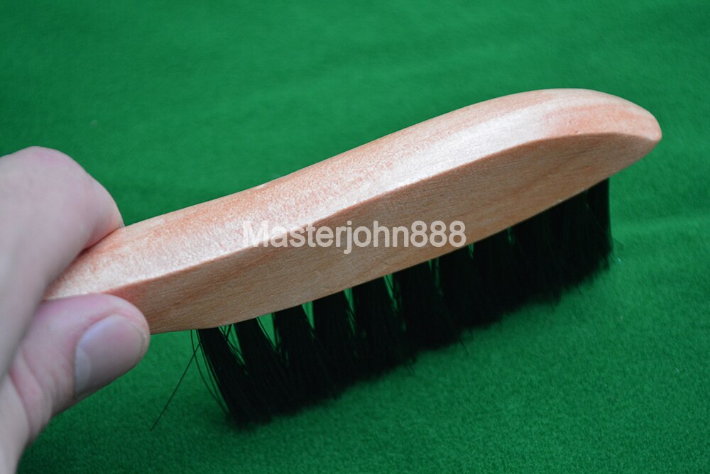 2 uds Pool billares Snooker oferta mesa de madera cepillo de mesa de billar de fibra de paño de limpieza accesorios