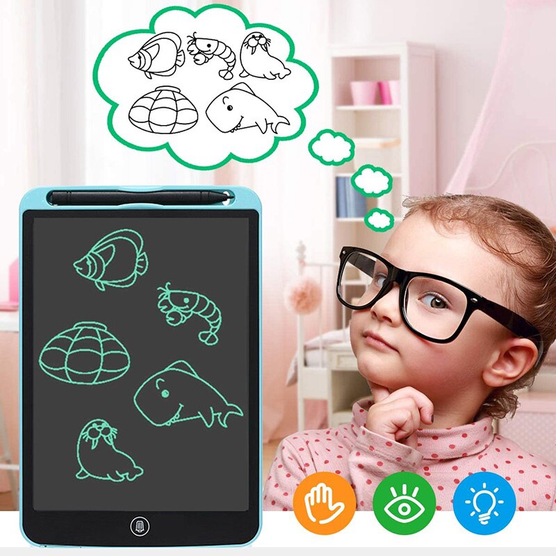 10.5Inch Electronic Drawing Board LCD Screen Writing Tablet Digital Graphic Drawing Tablets Electronic Handwriting Pad Board+Pen