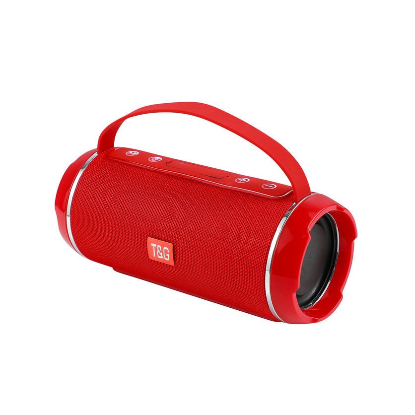 Bluetooth Lautsprecher Wireless Bass Spalte Tragbare Subwoofer Lautsprecher Stereo Woofer Musik Center Home Theater Sound System: TG116C Red
