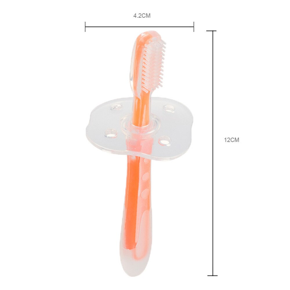 Silicone Bambino Spazzolino Da Denti Pulizia dei denti Del Bambino Dei Bambini Infantili Strumento Pennello Denti di Formazione Spazzola Bocca Pulita Prodotti