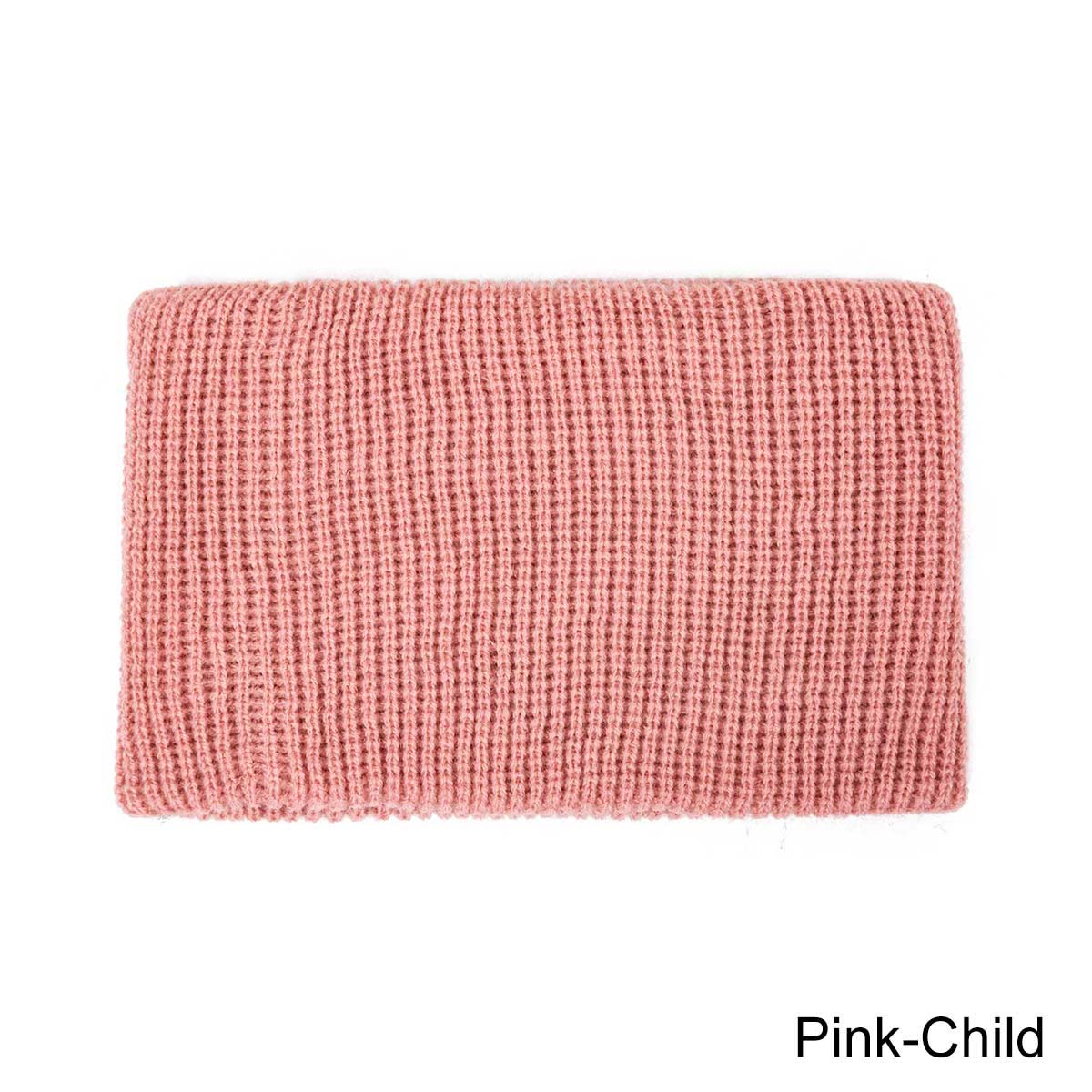 Baby Winter Scarf For Boys Girls Warm Brushed Knit Neck Warmer Circle Wrap baby Cowl Loop Snood Shawl Scarf Unisex