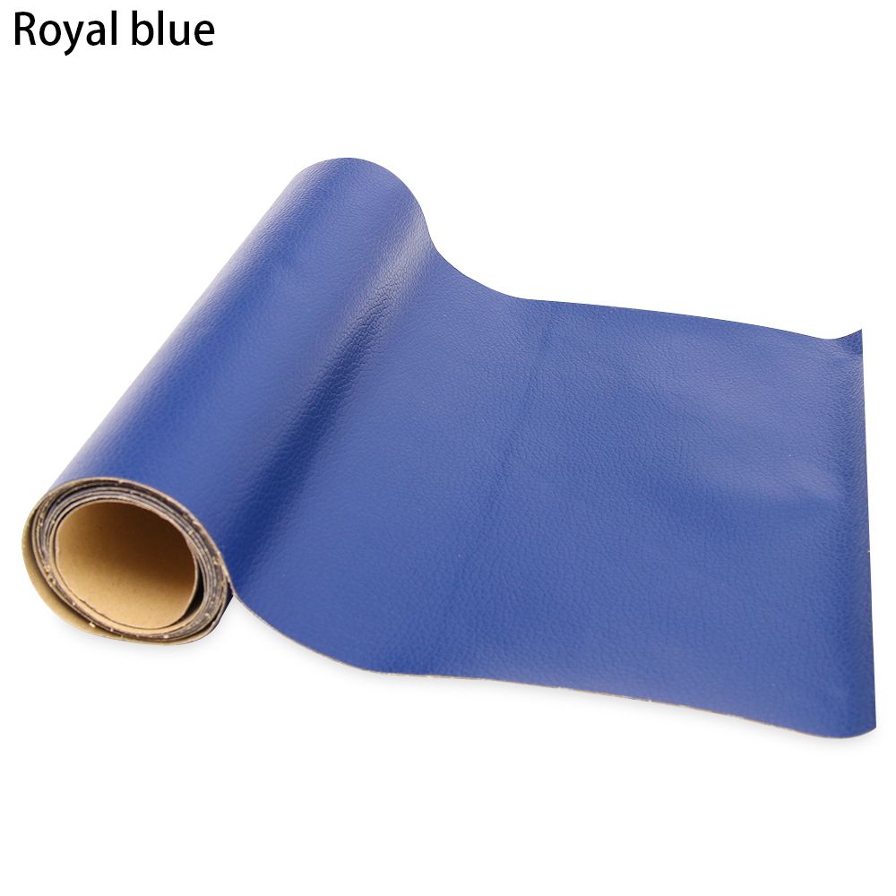 Samoprzylepna skórzana taśma naprawcza kanapy naprawa naklejek naprawa mebli Patch siedzenia kierowcy sofy torby Stick-on gospodarstwa domowego: royal blue