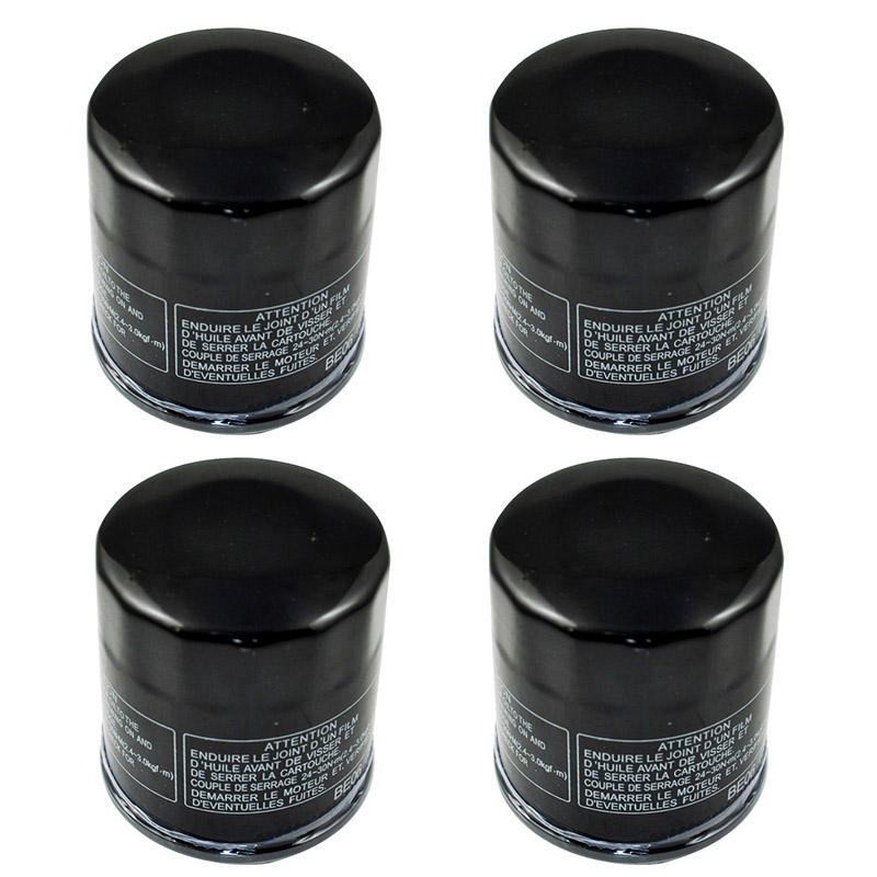 Vier Motorfiets Olie Filter Voor Honda 400 600 Cc VT600 C Cd Shadow Vlx 88-95 NT650 V Deauville RC47 98-05 Hawk Gt Rc 312 88-91