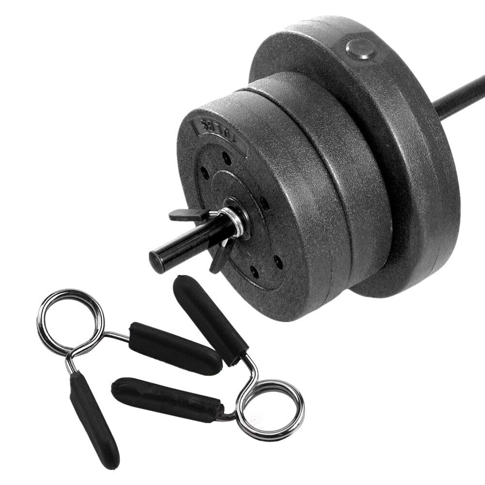 2 pièces 25/28/30mm haltère serrure gymnastique barre de poids haltère serrure pince ressort collier Clips utilisation intérieure entraînement fitness outil